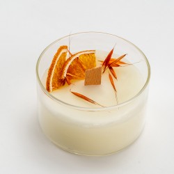 Doğal Soya Wax Portakal Kokulu Mum