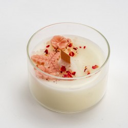 Doğal Soya Wax Pudra Kokulu Mum