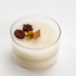 Doğal Soya Wax Çikolata Kokulu Mum