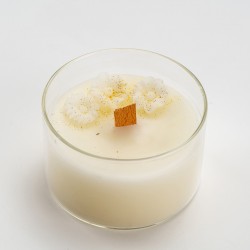 Doğal Soya Wax Vanilya Kokulu Mum