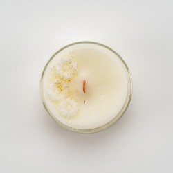 Doğal Soya Wax Vanilya Kokulu Mum