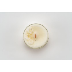 Doğal Soya Wax Vanilya Kokulu Mum