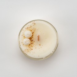 Doğal Soya Wax Hindistan Cevizi Kokulu Mum Doğal Soya Wax Hindistan Cevizi Kokulu Mum