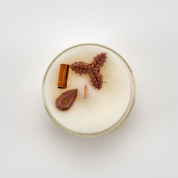 Doğal Soya Wax Tarçın Kokulu Mum