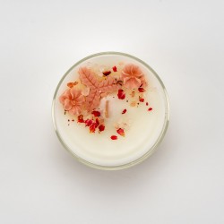 Doğal Soya Wax Pudra Kokulu Mum